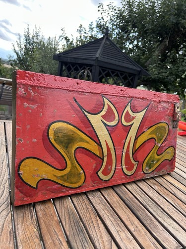 Vintage fairground hand - fairground,