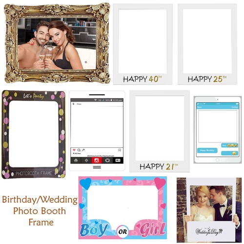 Photo booth props happy - booth,