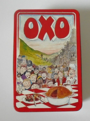 Oxo vintage tin used - ,