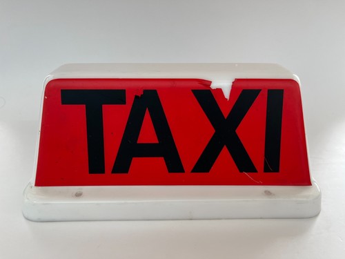 Vintage taxi roof - taxi, sign