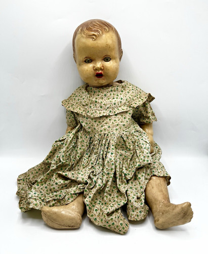 Vintage creepy doll - vintage,