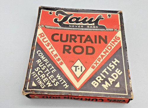 Vintage taut curtain - "taut", in