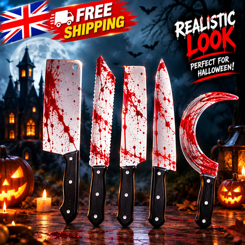 Halloween knife set decorative - knife,