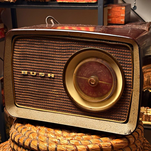 Vintage bush valve - bush, radio