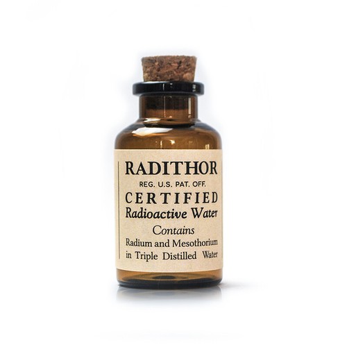 Radithor bottle vintage - bottle,,
