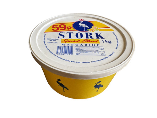 Vintage empty stork margarine - vintage,