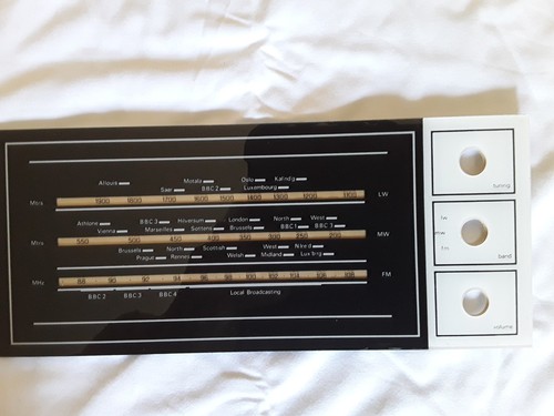 Vintage radio front - 10,