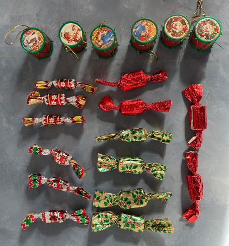 Vintage christmas decorations - christmas,