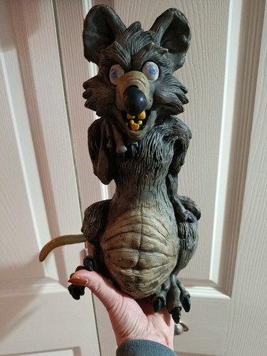 Vintage rubber rat - rubber,