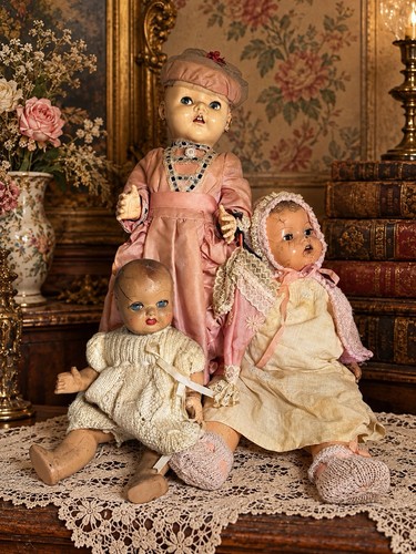 Vintage creepy doll bundle - creepy,