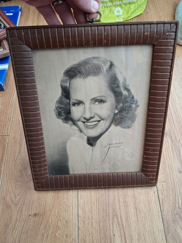 Jean arthur framed photo - jean,