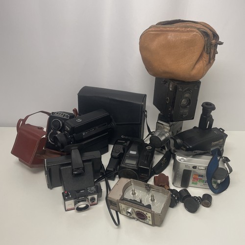 Job lot vintage cameras - vintage,