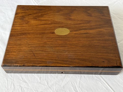 Vintage wooden lined empty - wooden,,