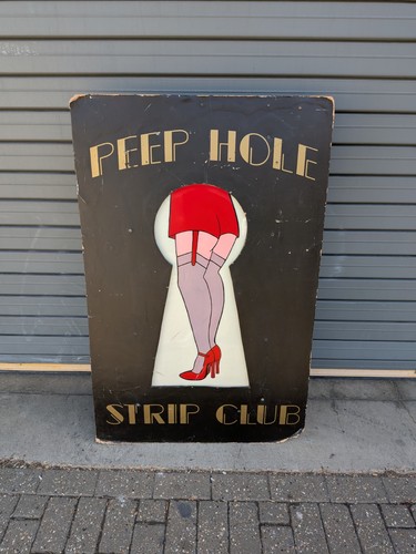 Large vintage strip club - large,