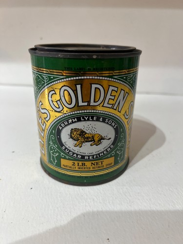 Vintage c1975 tin lyles golden - vintage,