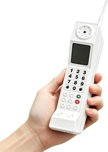 Retro brick mobile phone - mobile,
