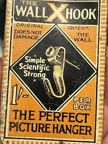 Vintage tin wall hook - vintage, the