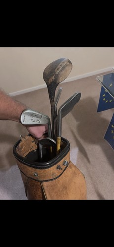 Vintage antique golf clubs set - vintage,