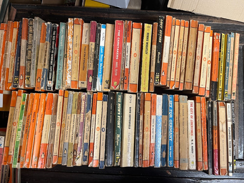 79x vintage paperback books - paperback,