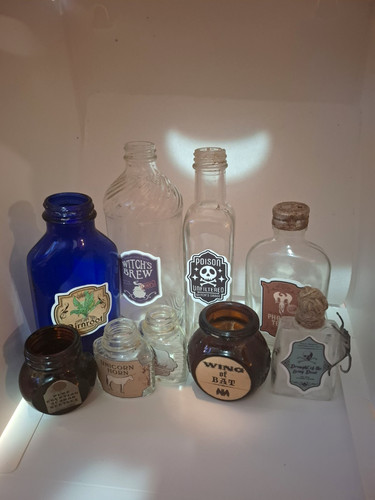 Potion bottles magic halloween - magic,