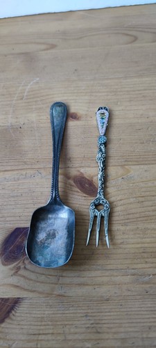 Vintage sugar shovel spoon - vintage, &