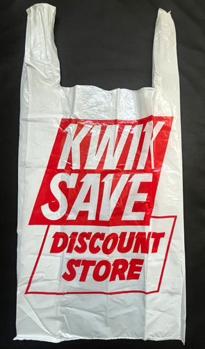 Vintage kwik save - save, plastic
