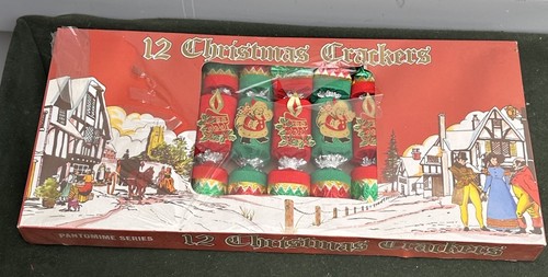 Vintage christmas crackers - vintage, 12