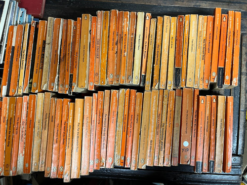 70x vintage paperback books - paperback,