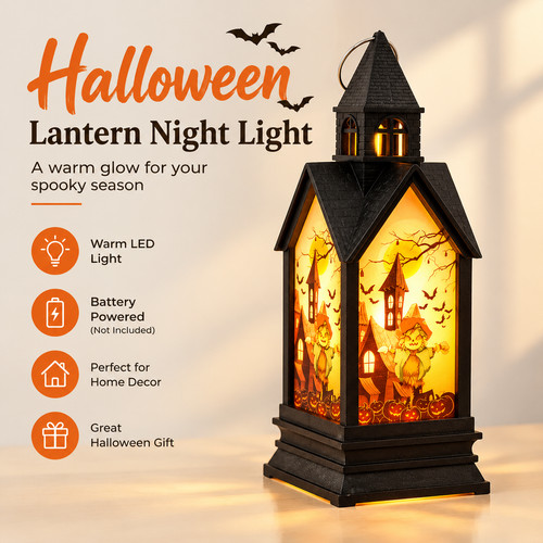 Vintage halloween led - led, light