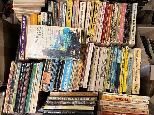 72x vintage paperback books - vintage,