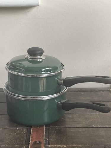Judge dark green enamel - dark, non