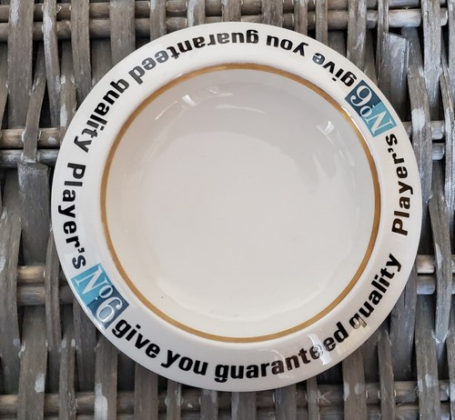 Players no6 ceramic ashtray - players,